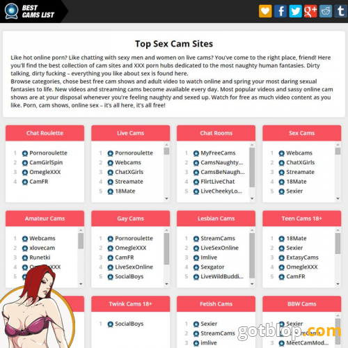 Sex Cams List 39