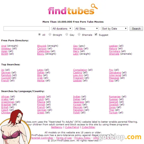 porn search engine FindTubes