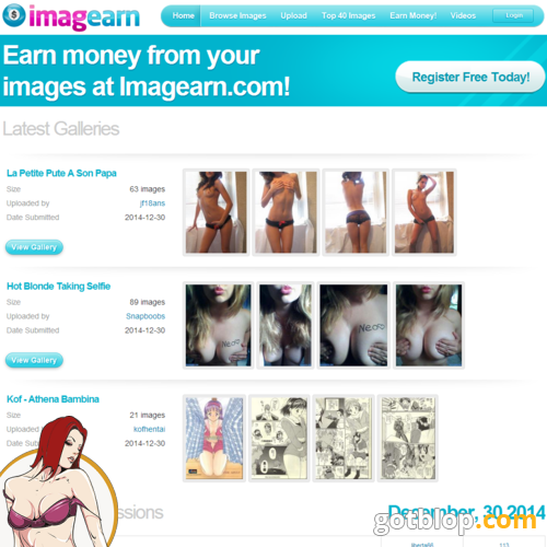 image hosting ImagEarn