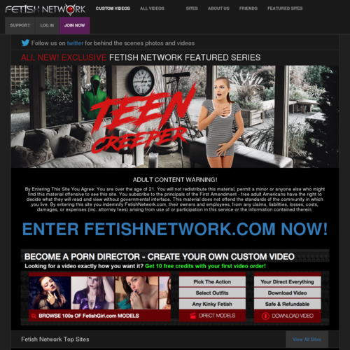 FetishNetwork Order Your Own Custom Porn, Custom Fetish Videos and More