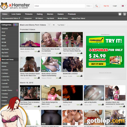 Black xHamster Porn Tube