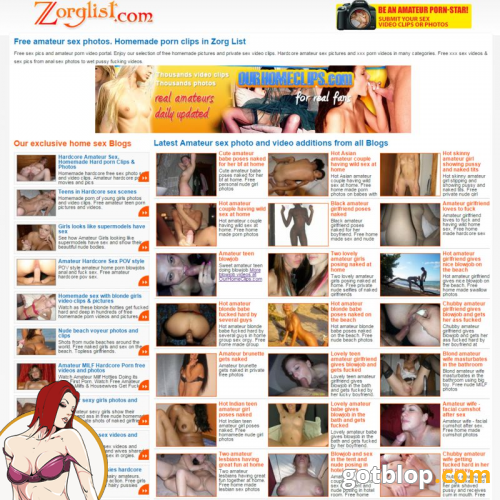 free amateur porn photo galleries on Zorglist