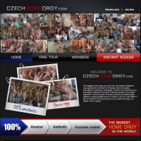 czech girls in orgy porn